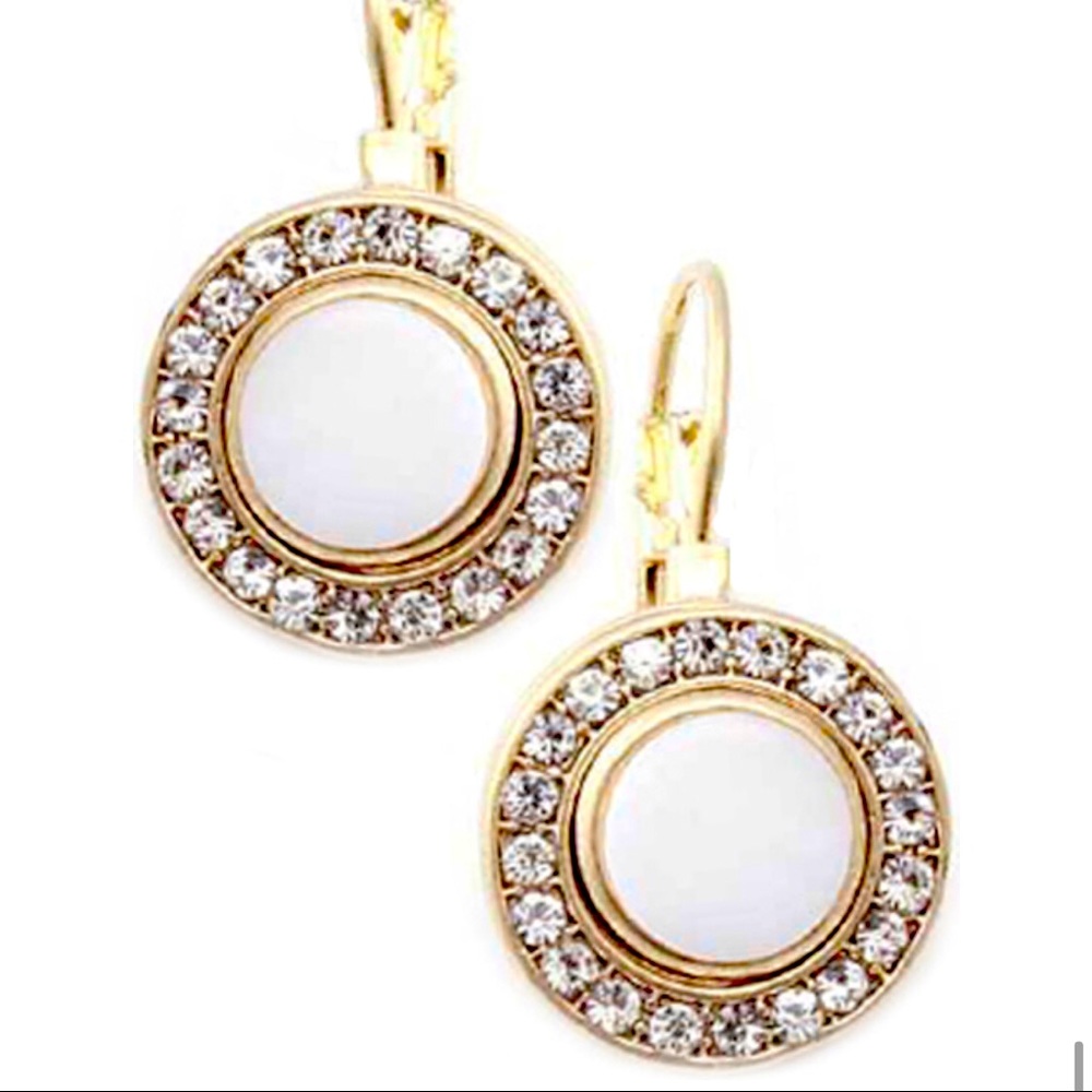 Gold Plating/Round Shape Earrings